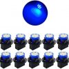 GLOFE T10 194 168 Dash Instrument White LED Light Bulbs Bright Panel Gauge Cluster Dashboard LED Light Bulbs 10Pcs/Set