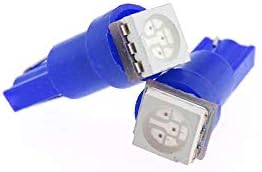 10x White T5 5050-SMD LED Instrument Panel Dash Light Bulbs With PC74 Sockets