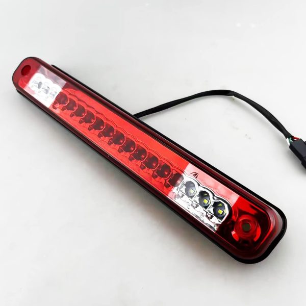 GLOFE Third 3rd Brake Center High Mount Stop Light LED Lamp Red Lens Compatible with 1988-1998 Chevy Silverado,1992-1998 GMC C1500 C2500 K1500 K2500,1992-1993 Chevy Blazer